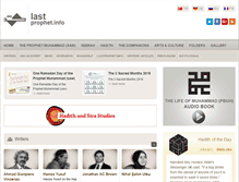 Tablet Screenshot of lastprophet.info